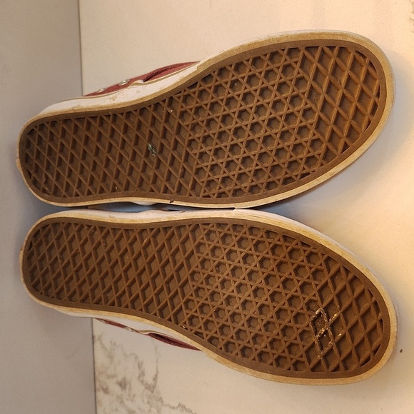 Vans Chima Ferguson Maroon Red Size 7 Mens Lace Up Canvas Skateboard Sneakers - Picture 7 of 9